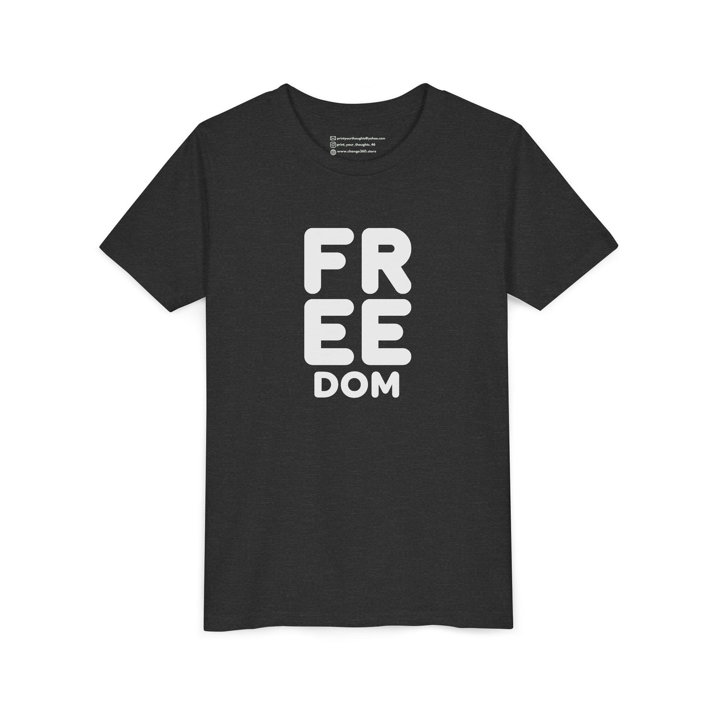 Freedom Youth Short Sleeve Tee - Fun and Trendy Kid's T-Shirt