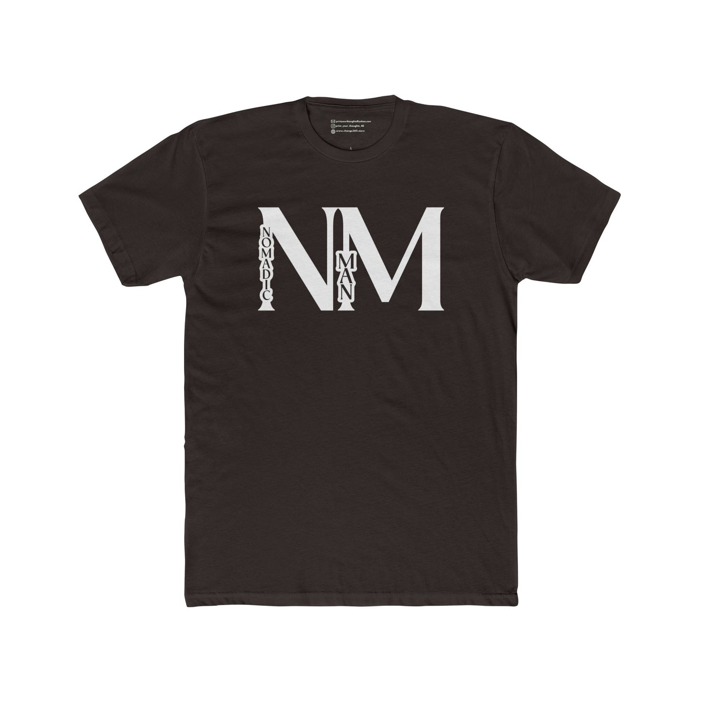 Nomadic Man Unisex Cotton Crew Tee - Stylish & Comfortable Graphic Tee