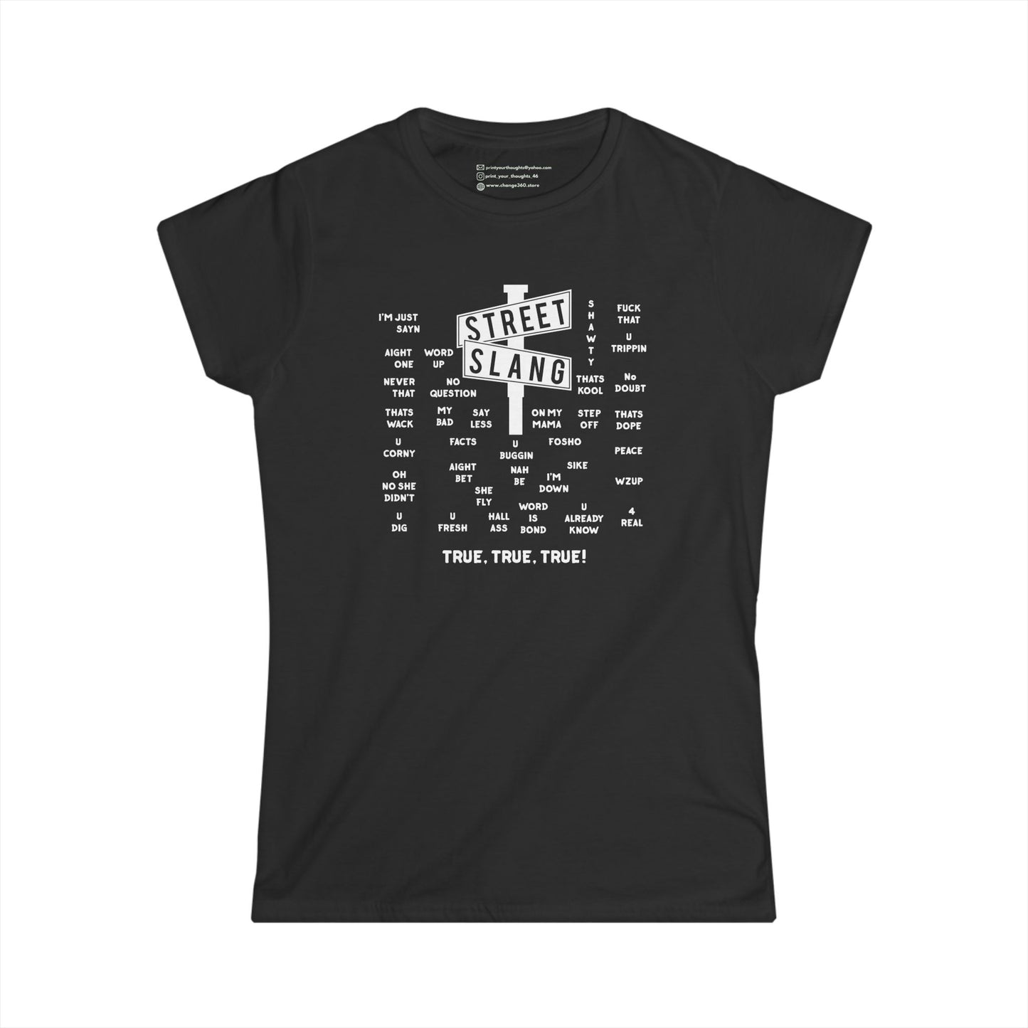 STREET SLANG | WOMEN SOFT FITTED TEE