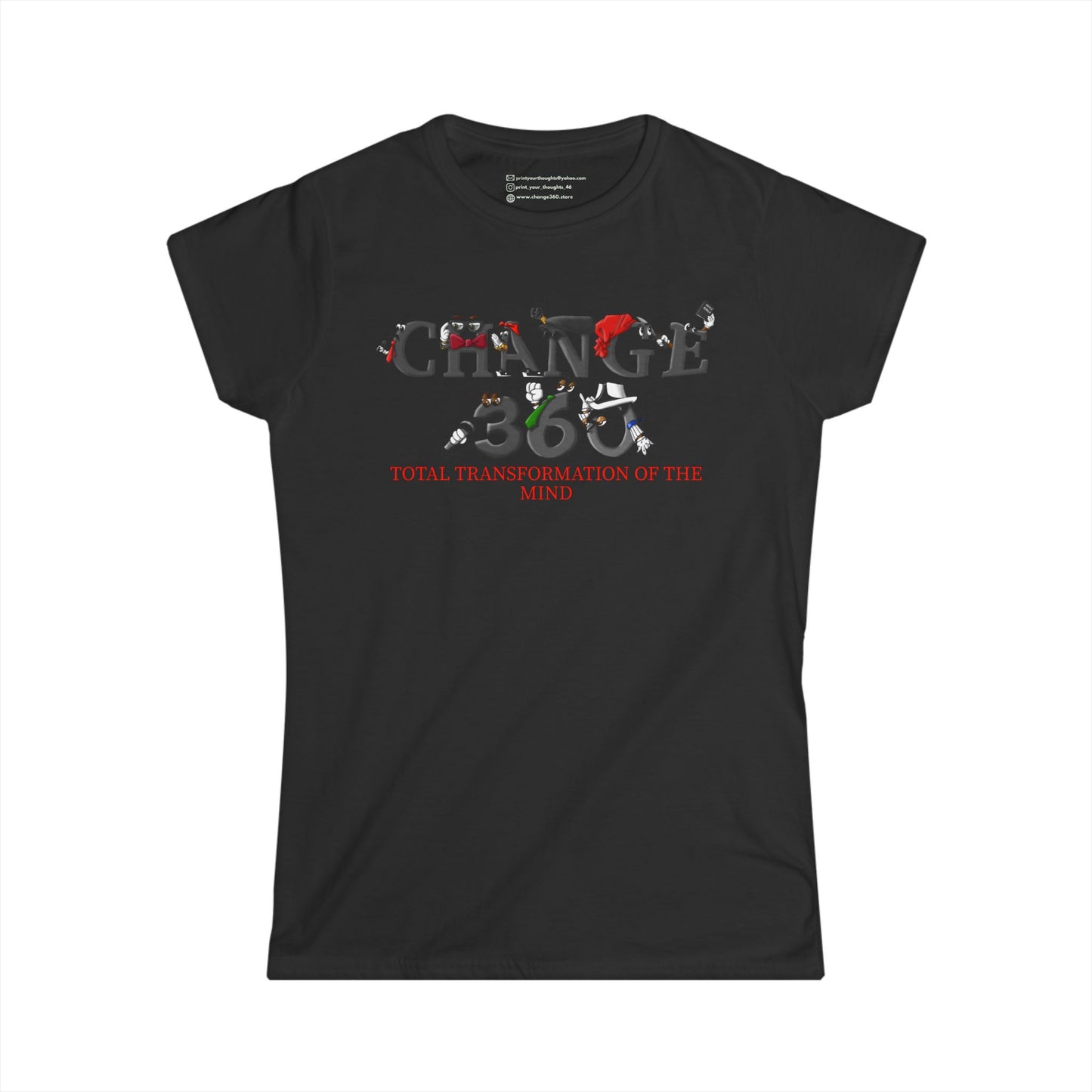 CELEBRITY CHANGE360 | WOMEN SOFT FITTED TEE