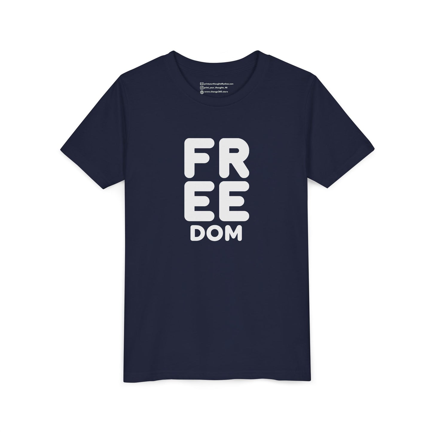 Freedom Youth Short Sleeve Tee - Fun and Trendy Kid's T-Shirt