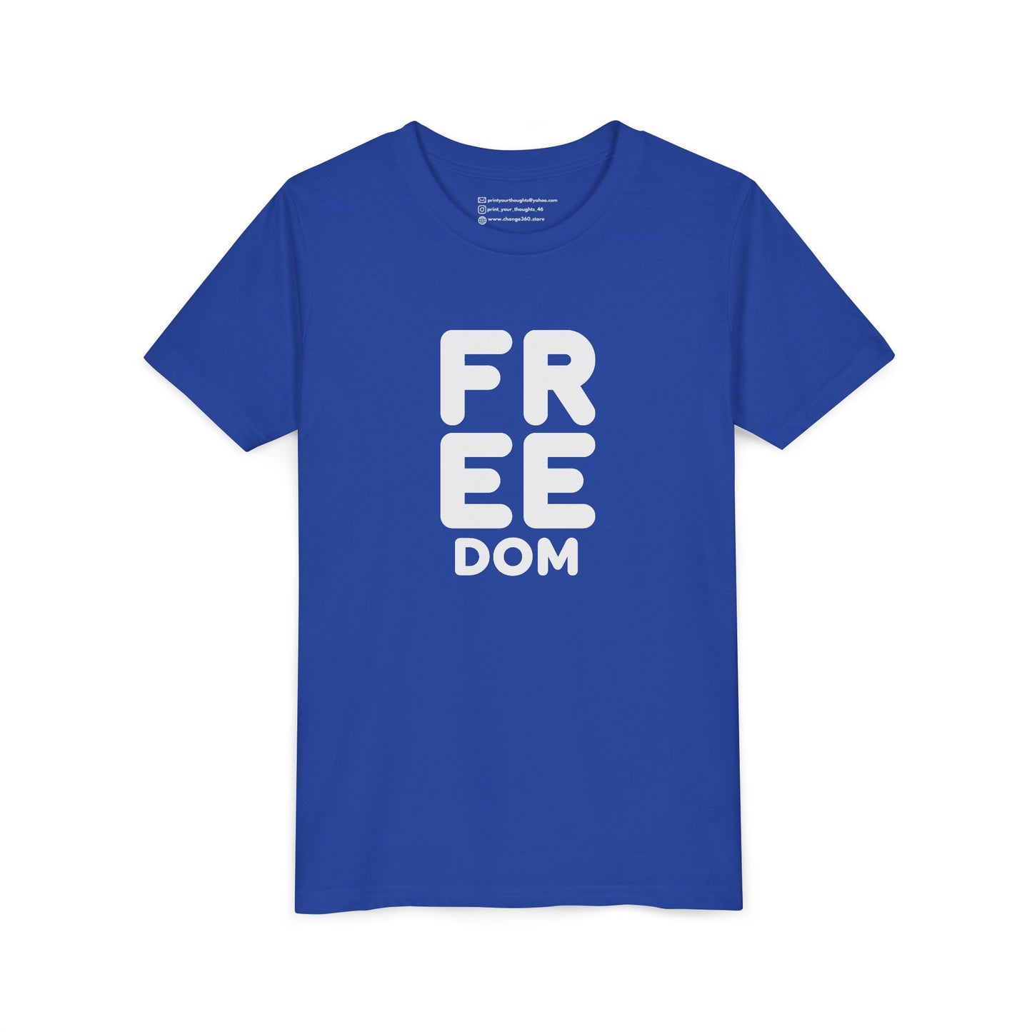 Freedom Youth Short Sleeve Tee - Fun and Trendy Kid's T-Shirt