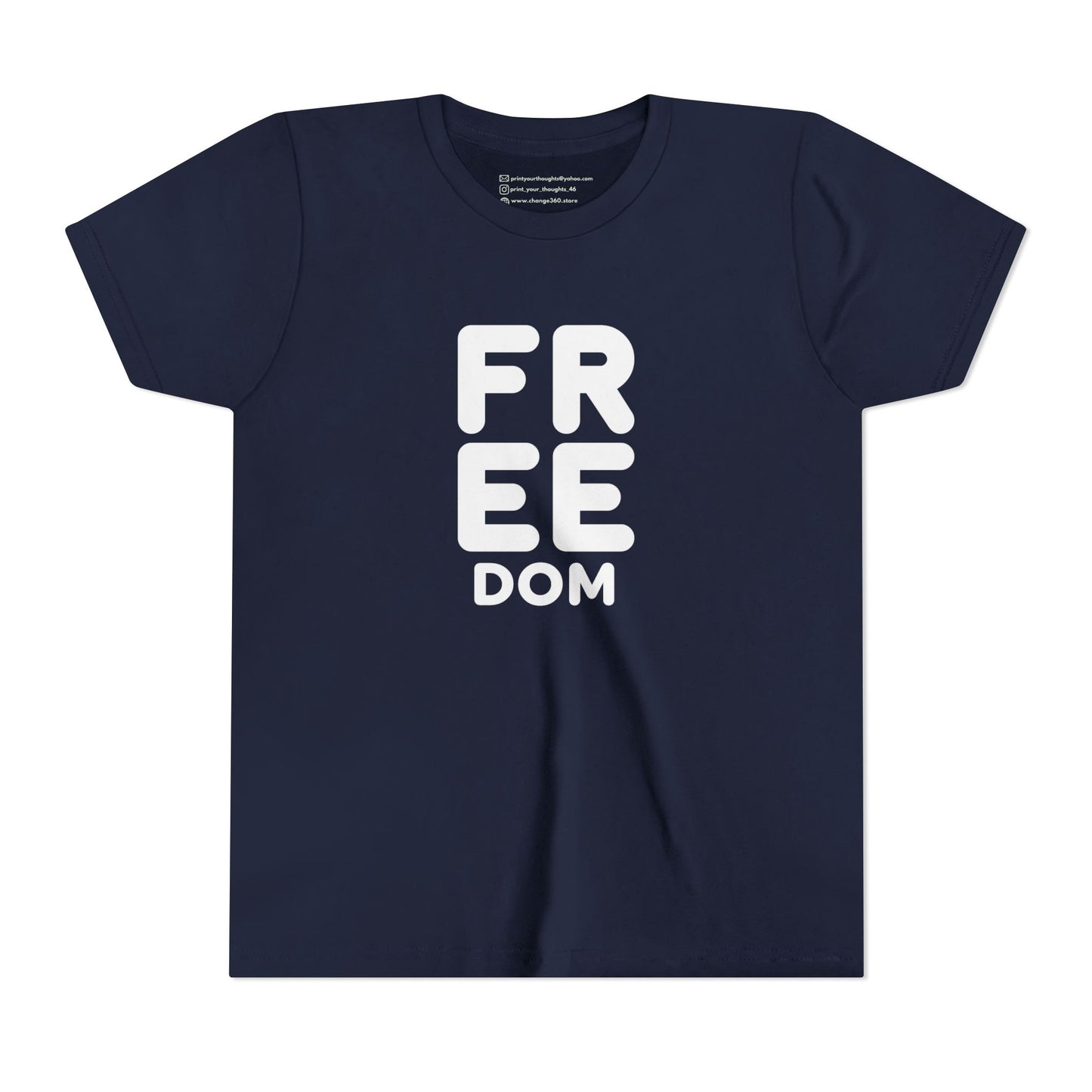 Freedom Youth Short Sleeve Tee - Fun and Trendy Kid's T-Shirt